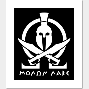 Mod.18 Molon Labe Greek Spartan Posters and Art